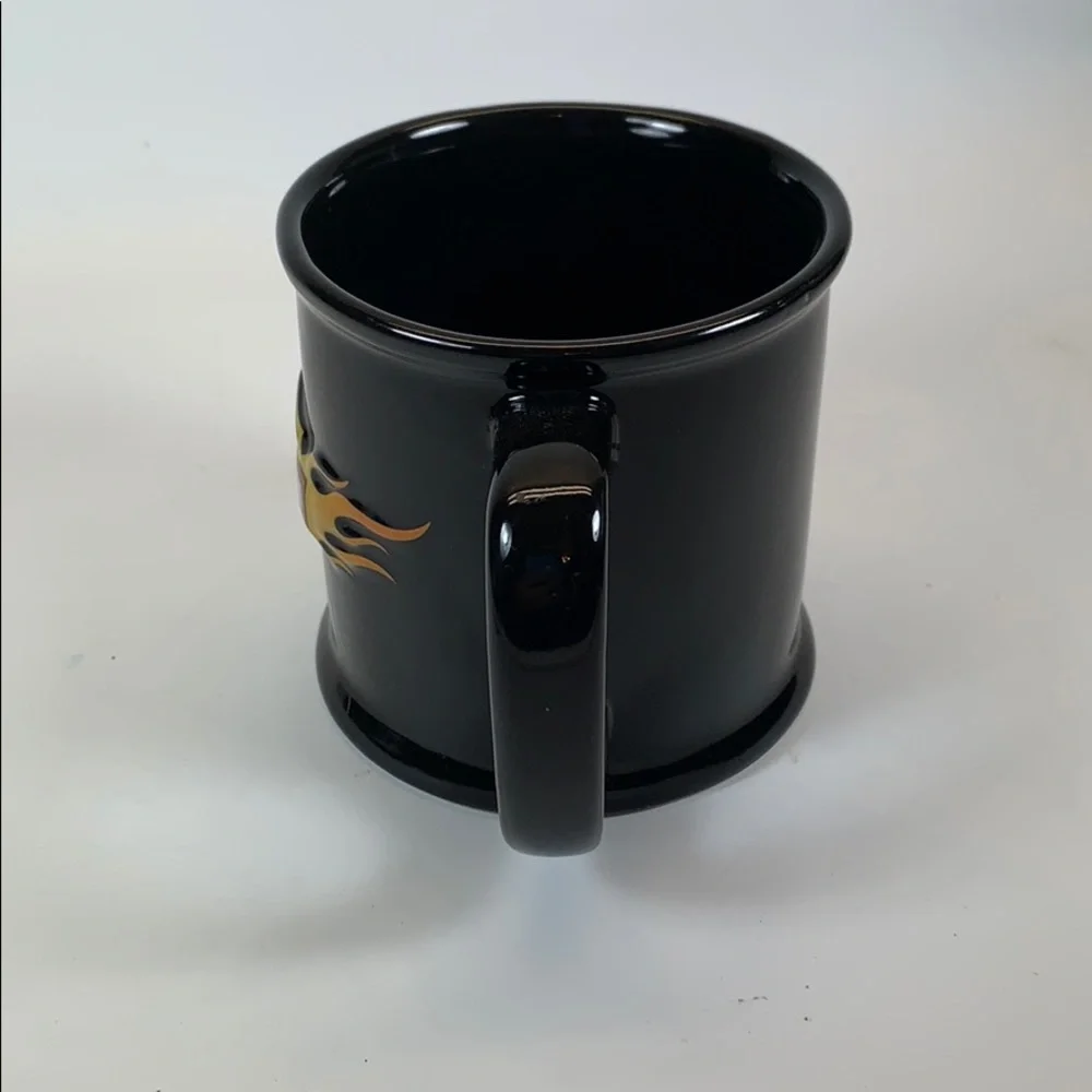 Harley Davidson Flames mug cup coffee